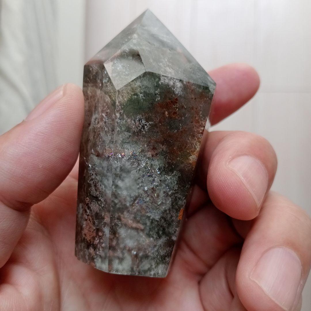 極上品　超ハイクオリティ　グリーンガーデンクォーツ　ファントム