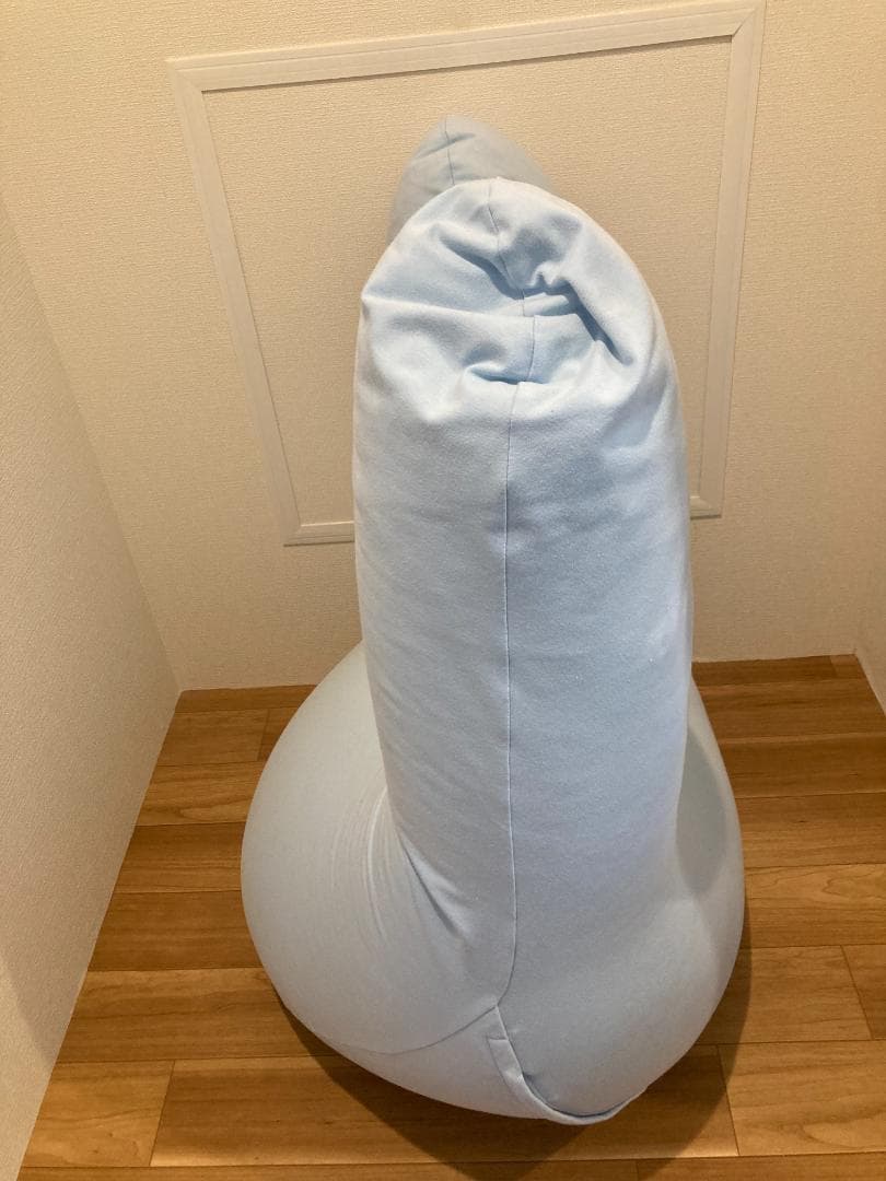 Yogibo Ghost Premium　水色 U字型 ビーズクッション