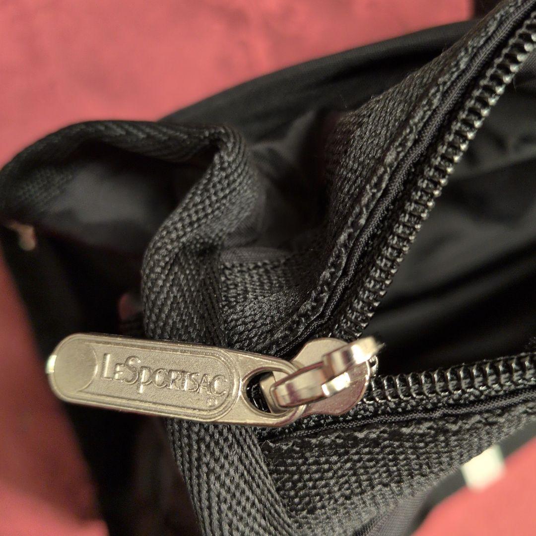 LESPORTSAC ブラックボストンバッグ