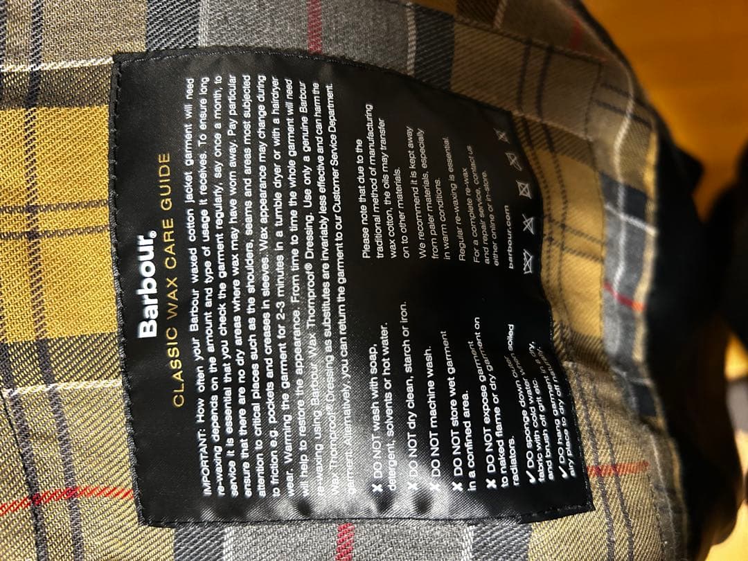 【Barbour】バーレーOS サイズ42