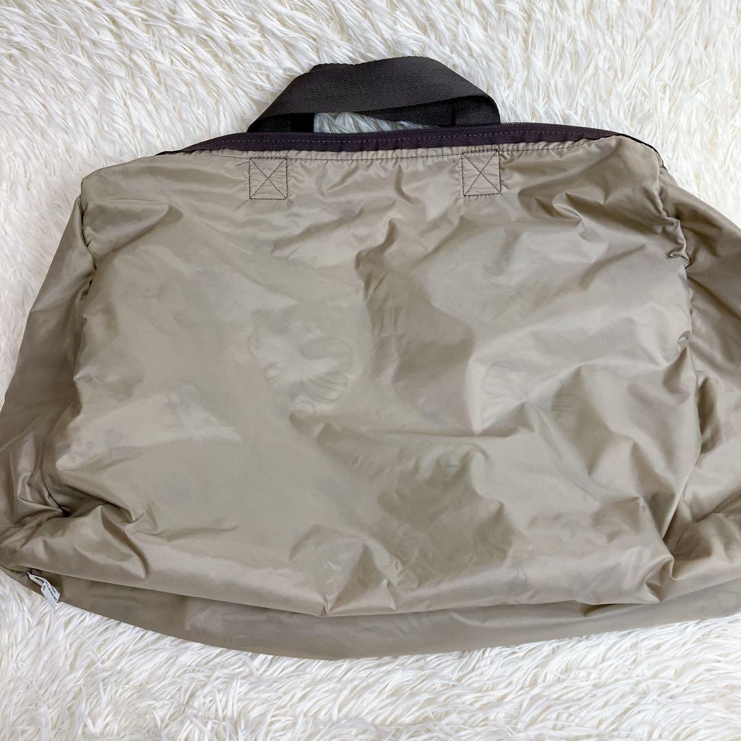 ✨極美品✨レスポートサック　ボストンバッグ　刺繍　花柄　ベージュ　ショルダー