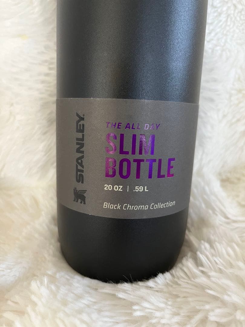 【海外限定】STANLEY SLIM BOTTLE ブラッククロマコレクション