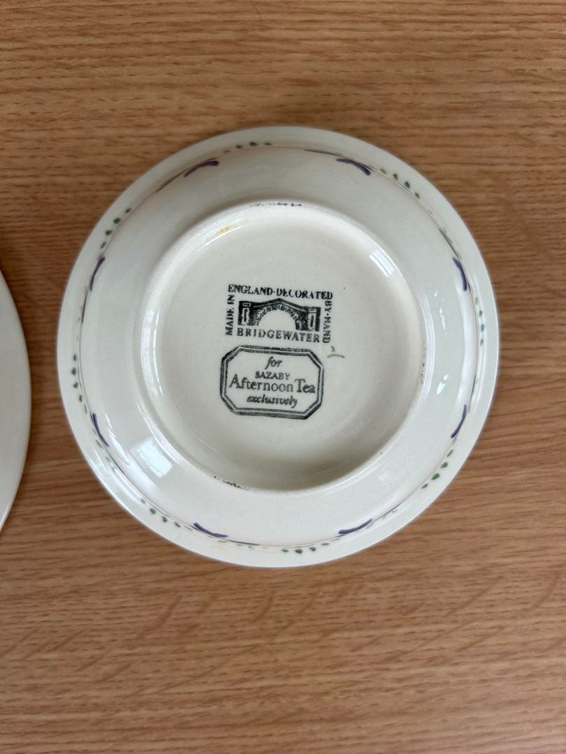 アフタヌーンティー　プレート6皿&ボウル6皿セット