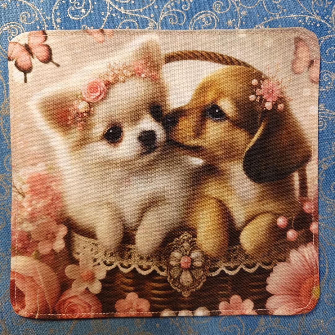 あしべ☆　ハンカチ19枚 パネル3枚　チワワちゃん柄