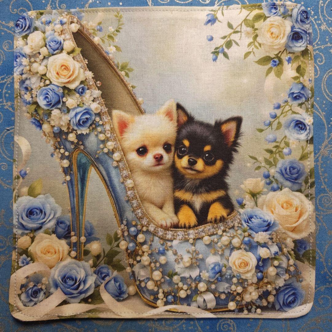 あしべ☆　ハンカチ19枚 パネル3枚　チワワちゃん柄