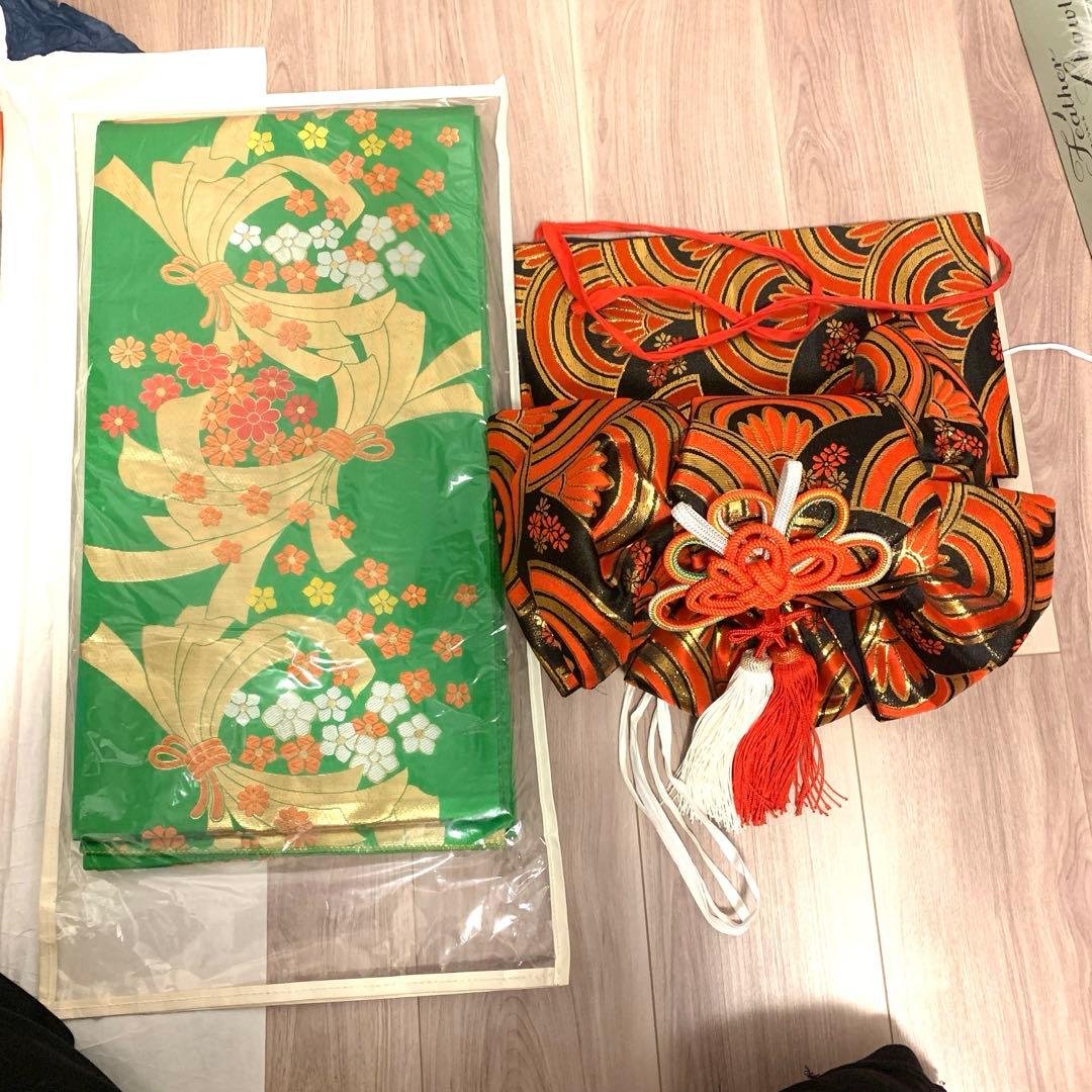 七五三★七歳★フルセット★正絹★帯2セット付