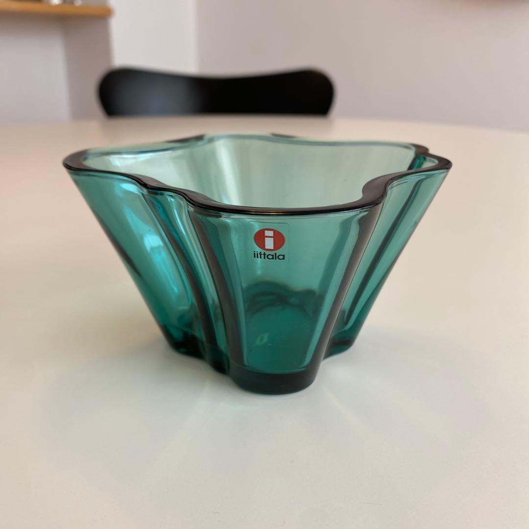  シーブルー キャンドルホルダー 3個セット イッタラ