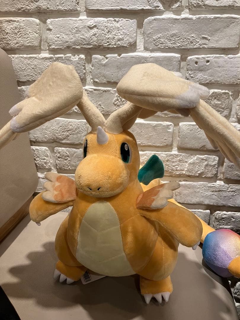 メガカイリュー　ぬいぐるみ 約30cm位