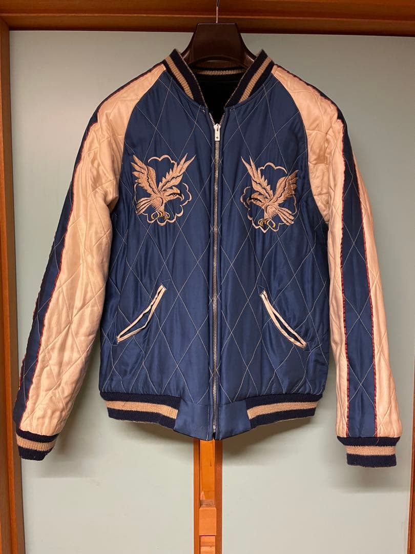 東洋　goldスカジャン　別珍　38