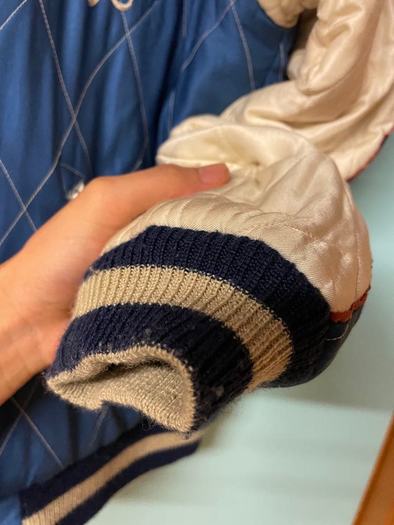 東洋　goldスカジャン　別珍　38