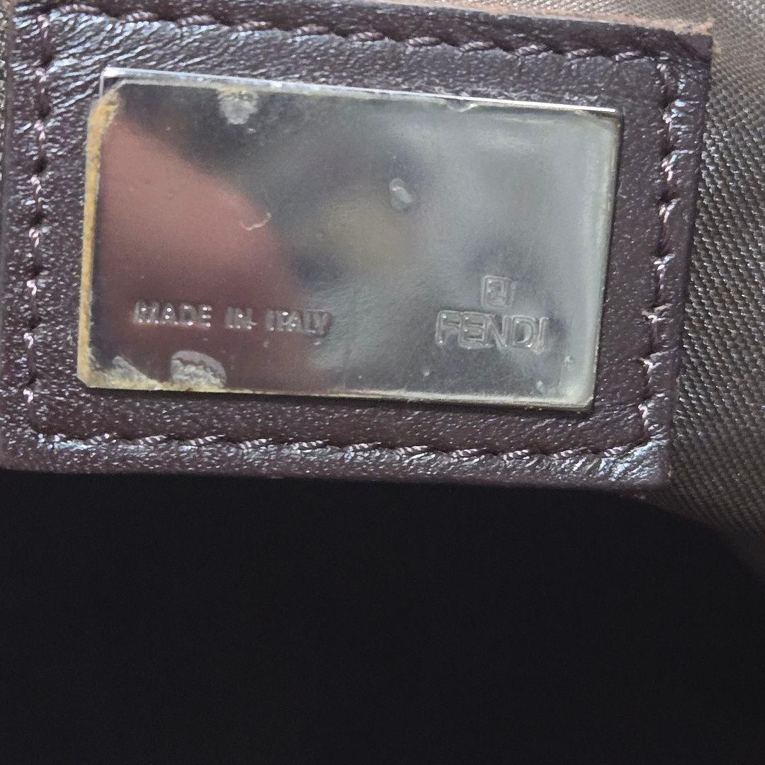 極美品 FENDI トートバッグ ズッカ柄 A4収納可能