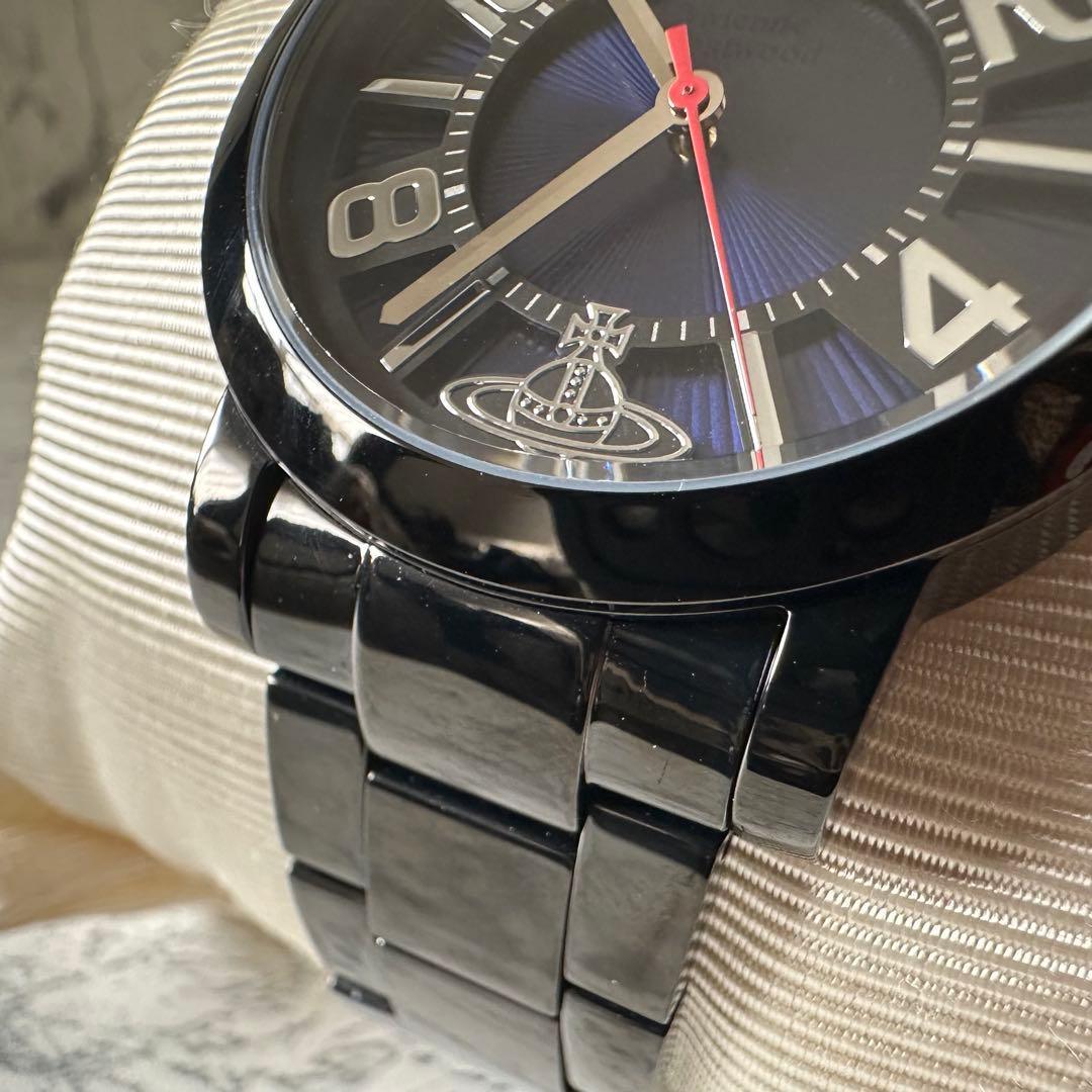 未使用 Vivienne Westwood VW-23A6 ブラック×ネイビー