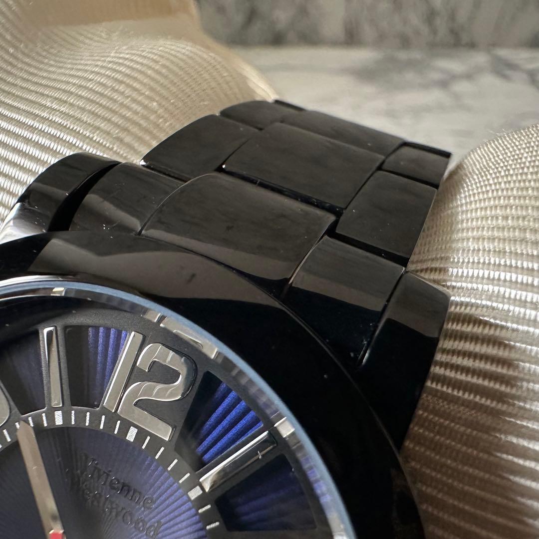 未使用 Vivienne Westwood VW-23A6 ブラック×ネイビー