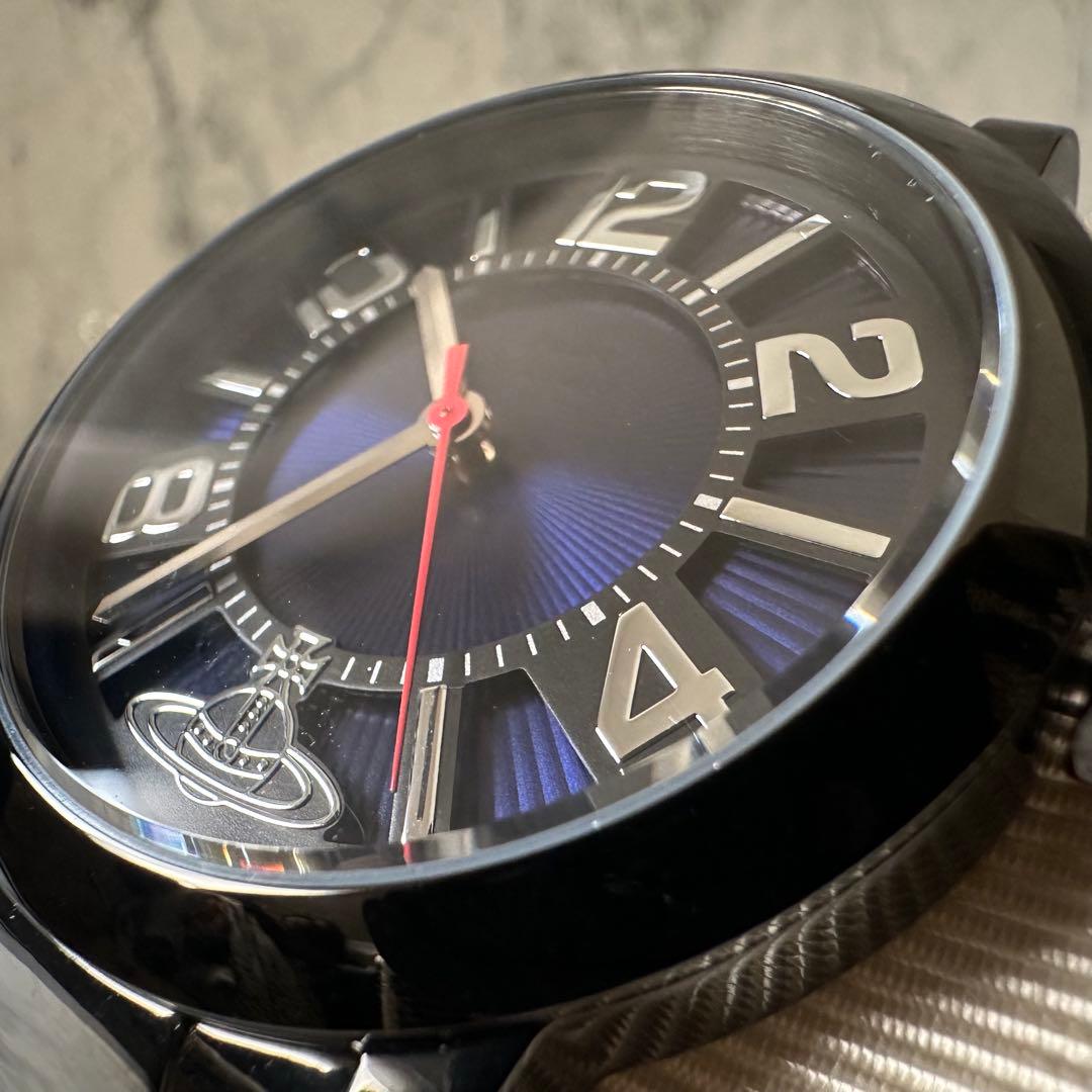 未使用 Vivienne Westwood VW-23A6 ブラック×ネイビー
