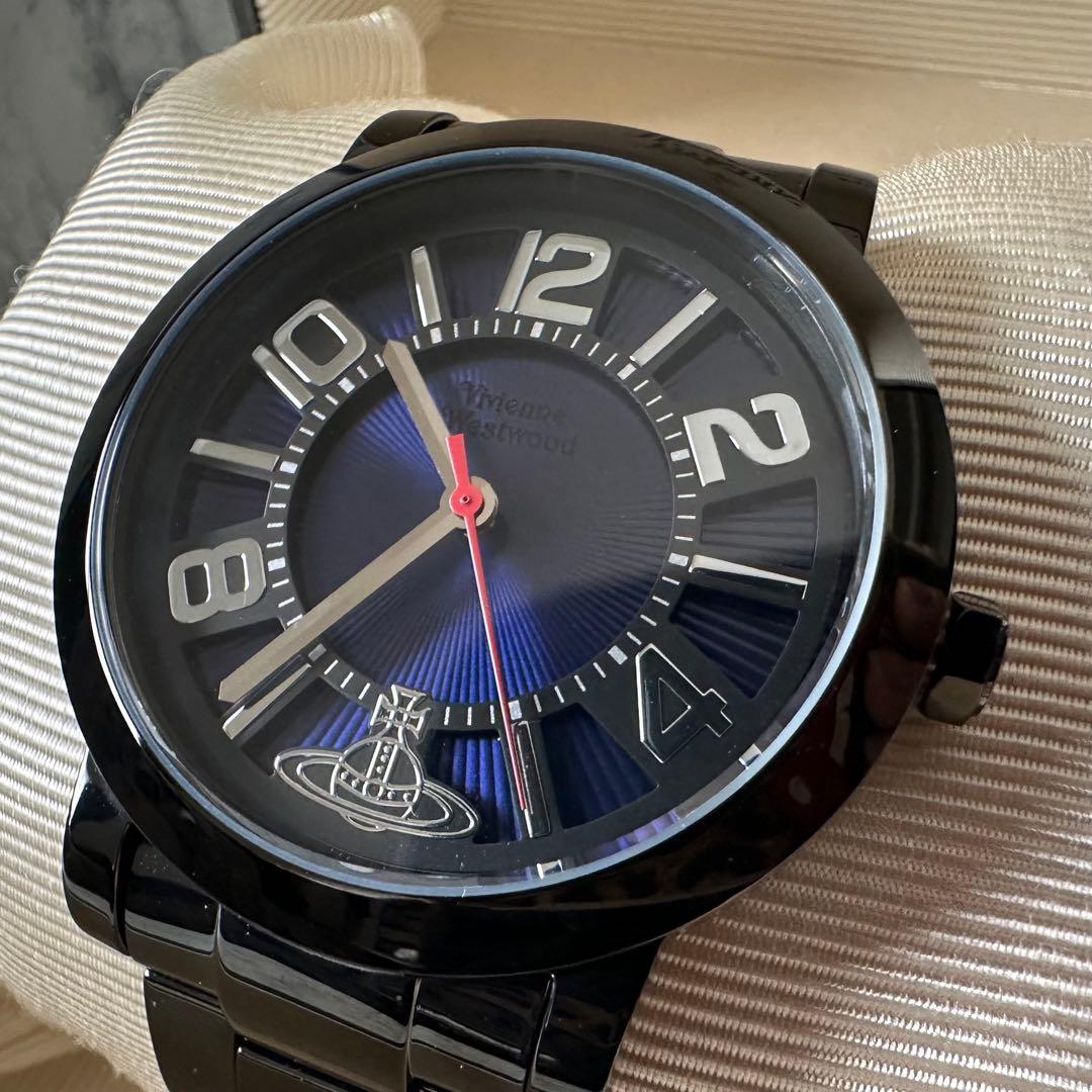 未使用 Vivienne Westwood VW-23A6 ブラック×ネイビー