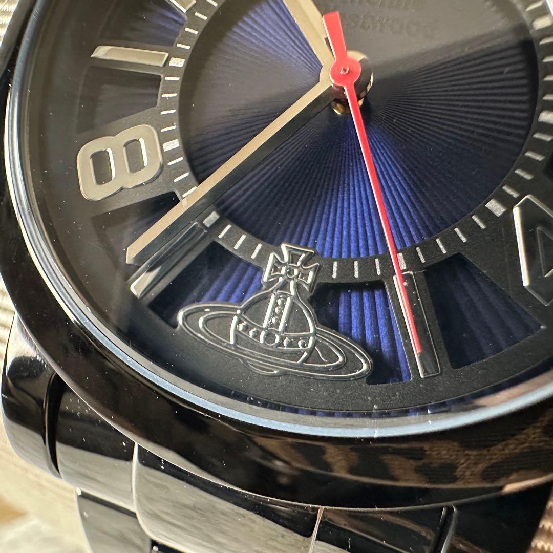 未使用 Vivienne Westwood VW-23A6 ブラック×ネイビー