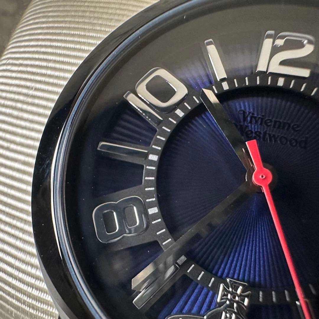 未使用 Vivienne Westwood VW-23A6 ブラック×ネイビー