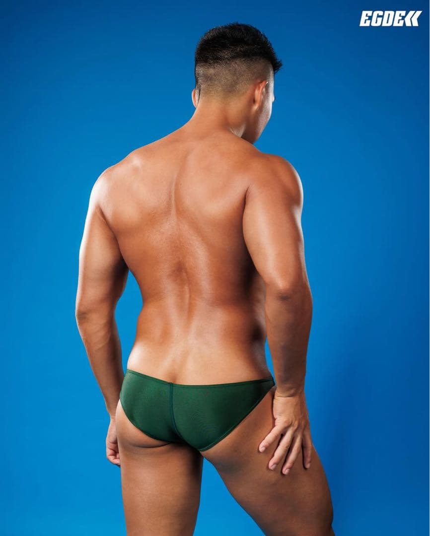 【ヒカリ】EGDE エッジ　BASIS ビキニ　ローライズ　サポーター　M