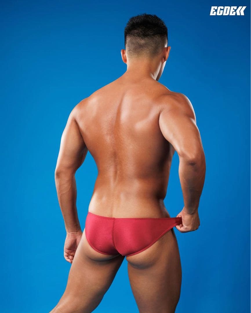 【ヒカリ】EGDE エッジ　BASIS ビキニ　ローライズ　サポーター　M