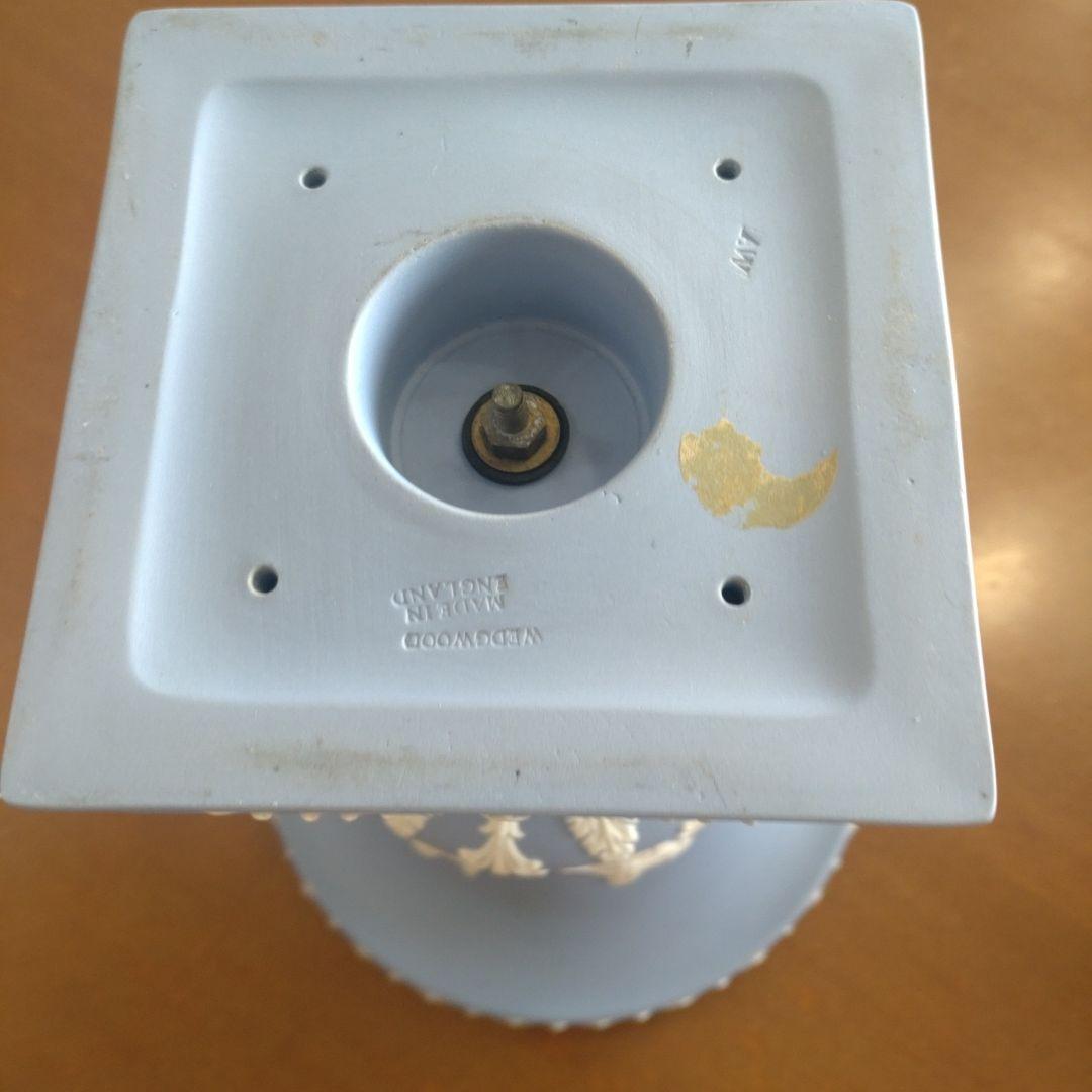 　ウェッジウッド　ジャスパー　飾り壷　フラワーベース