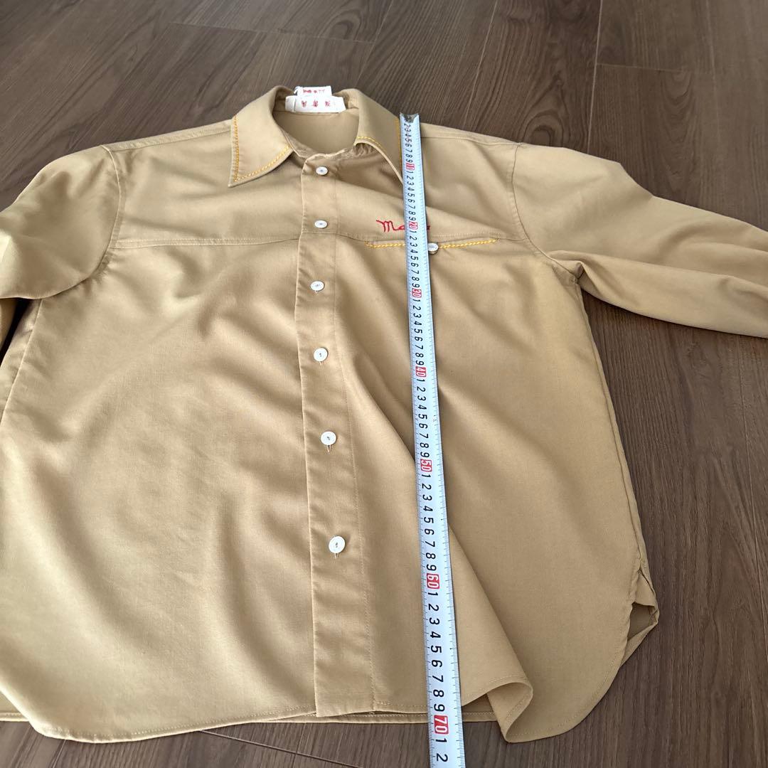 ジェイ　Marni ベージュ トロピカルウールシャツ