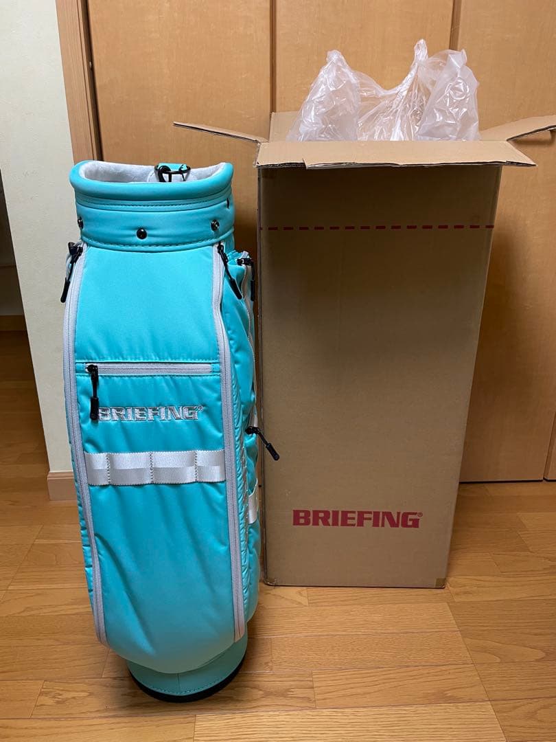 c*1様 【人気&目立ちます】新品BRIEFING アクアCR-6 キャディバッ