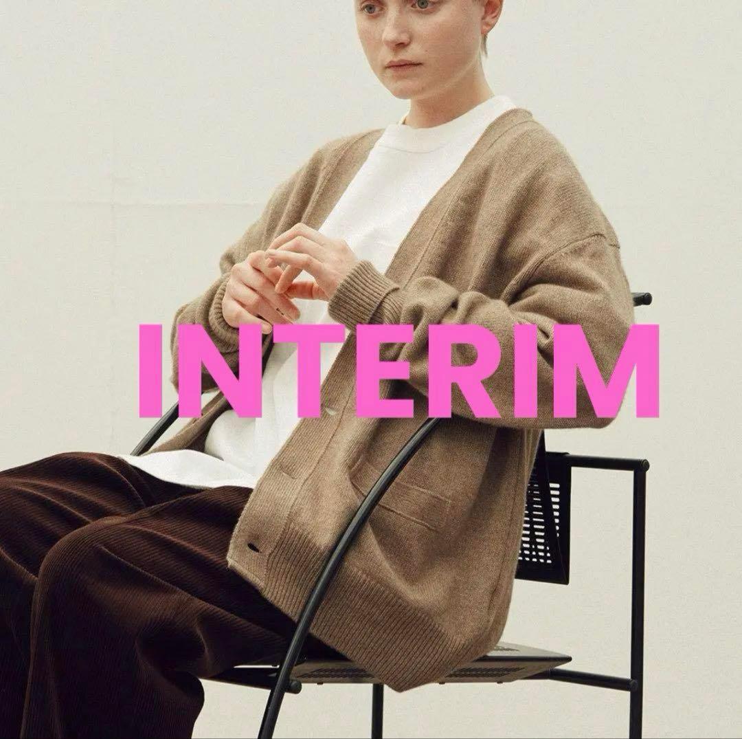 インテリム INTERIM カシミヤ カーディガン サイズ4