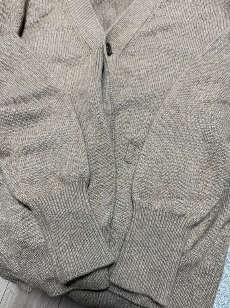 インテリム INTERIM カシミヤ カーディガン サイズ4