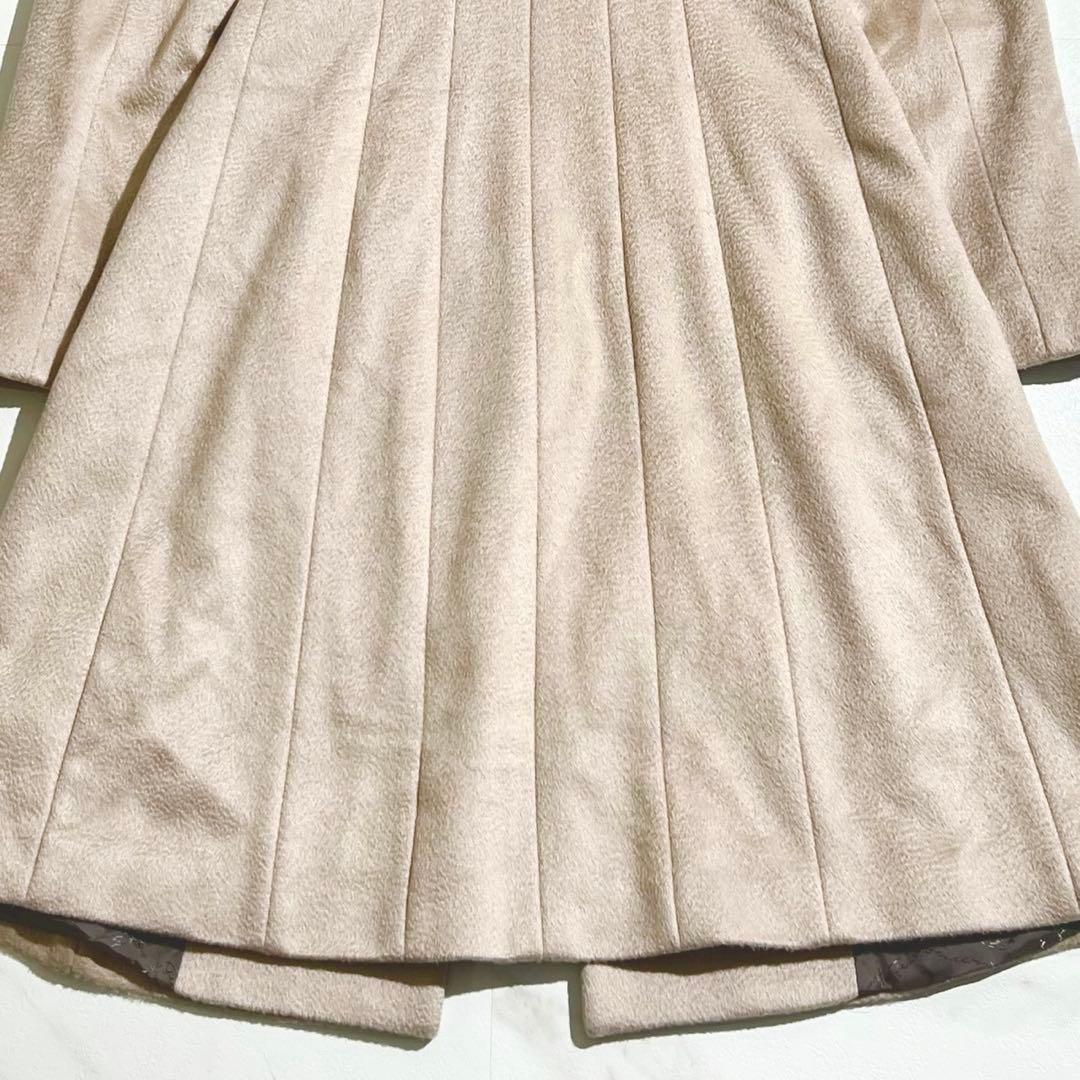 美品✨ FENDI カシミヤ100% デミバフミンクファー ロングコート M