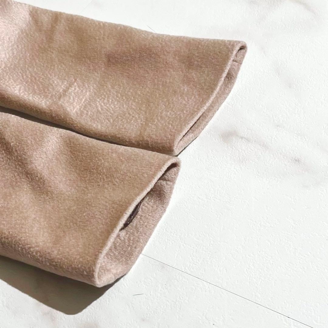 美品✨ FENDI カシミヤ100% デミバフミンクファー ロングコート M