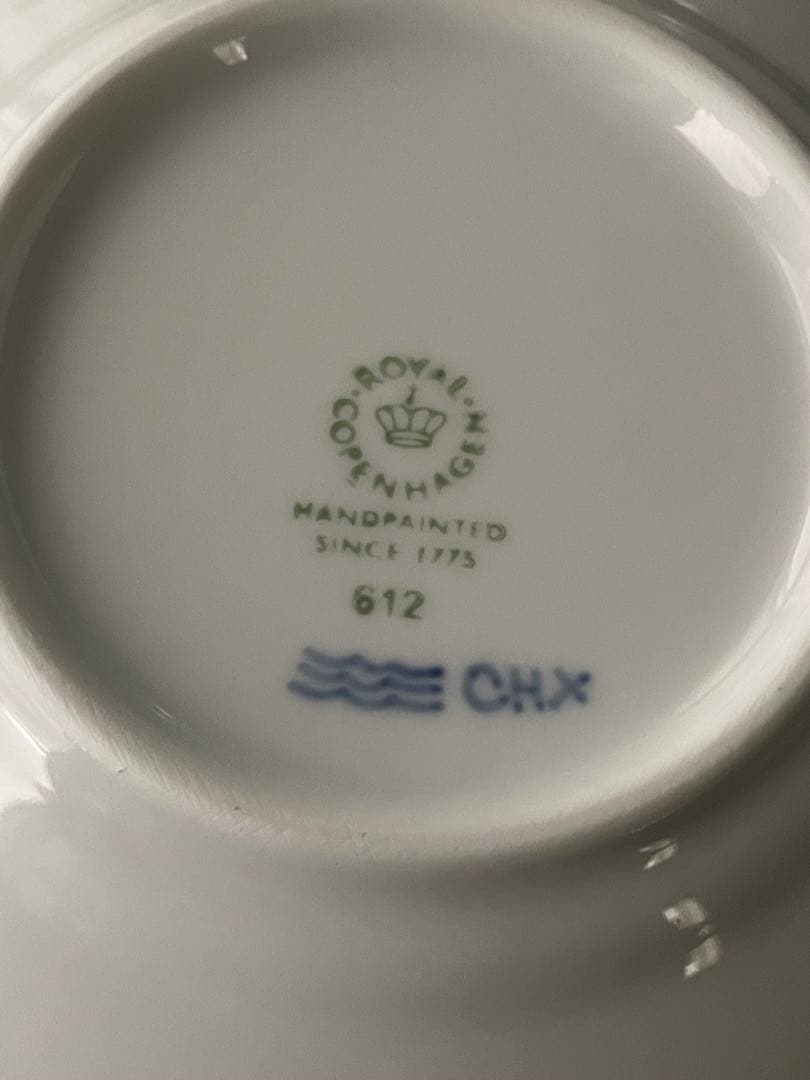 【新品未使用】ロイヤルコペンハーゲン　ブルーコペンハーゲン　ミニプレート2枚