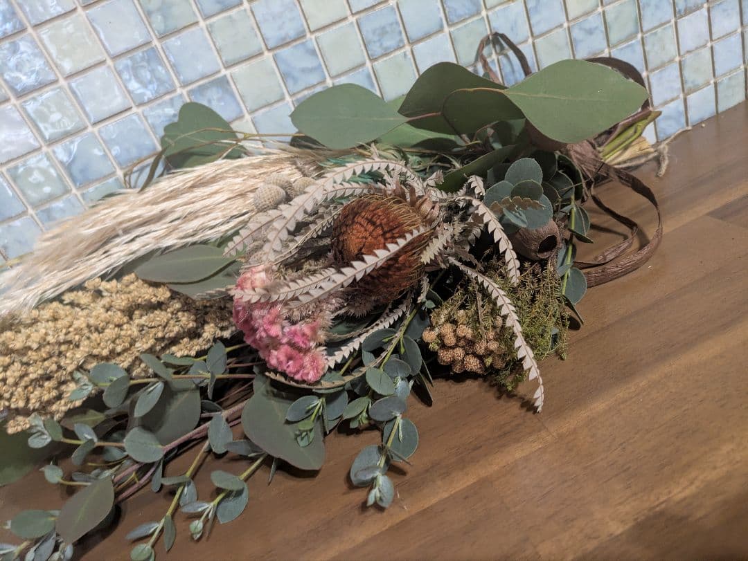 ドライフラワー★ナチュラルドライフラワーブーケ★50センチ　インテリア　癒し