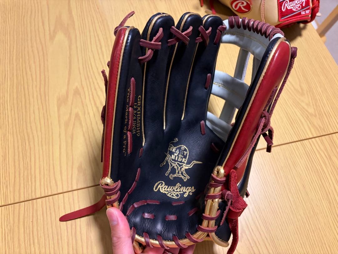 ヒ*ロ様 ローリングス HOH 軟式 内外野手用グローブ GRXHMBH912.