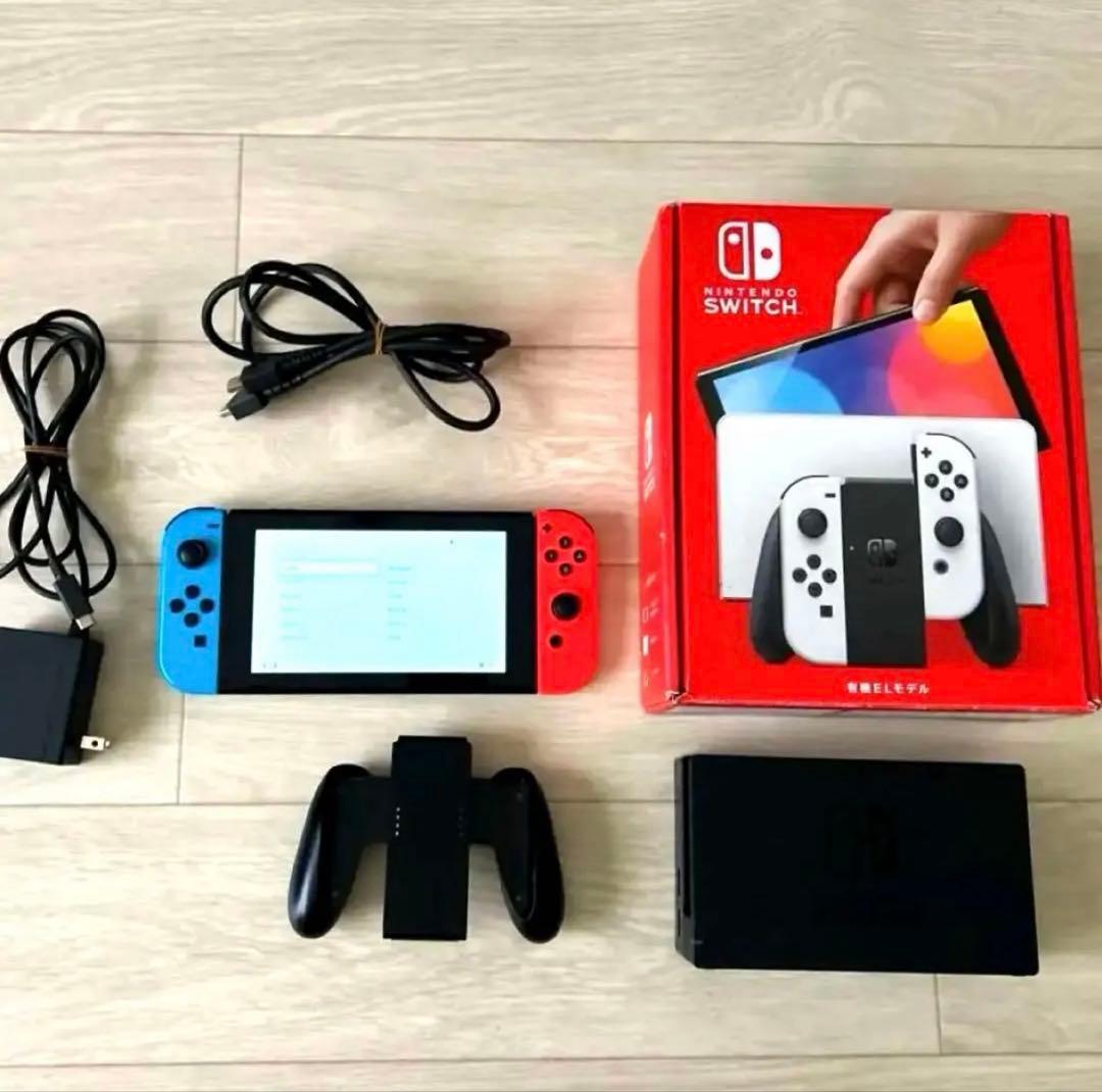 k*n様 Nintendo Switch本体　ネオンブルー/ネオンレッド　【美品