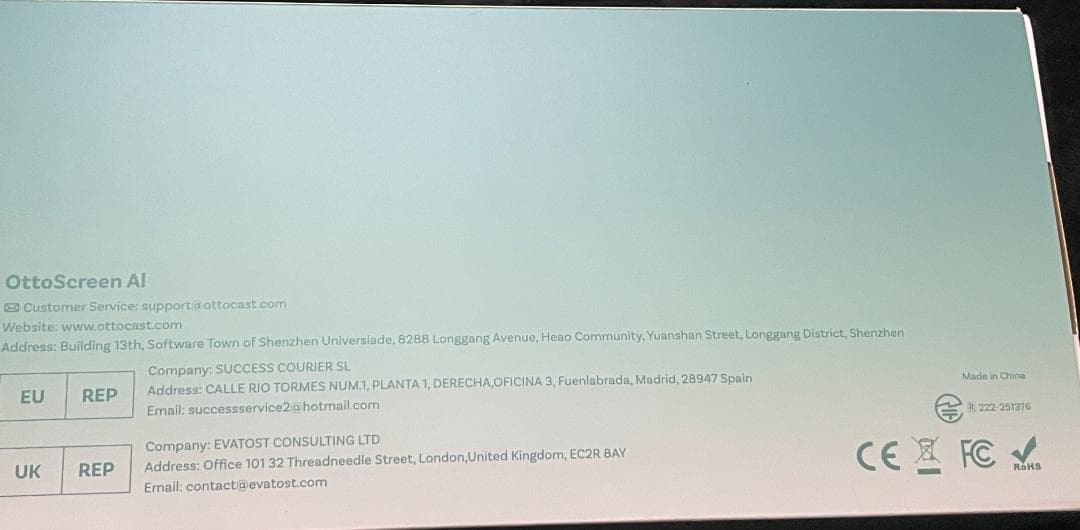 Ottocast Screen AI オットキャスト スクリーン AI