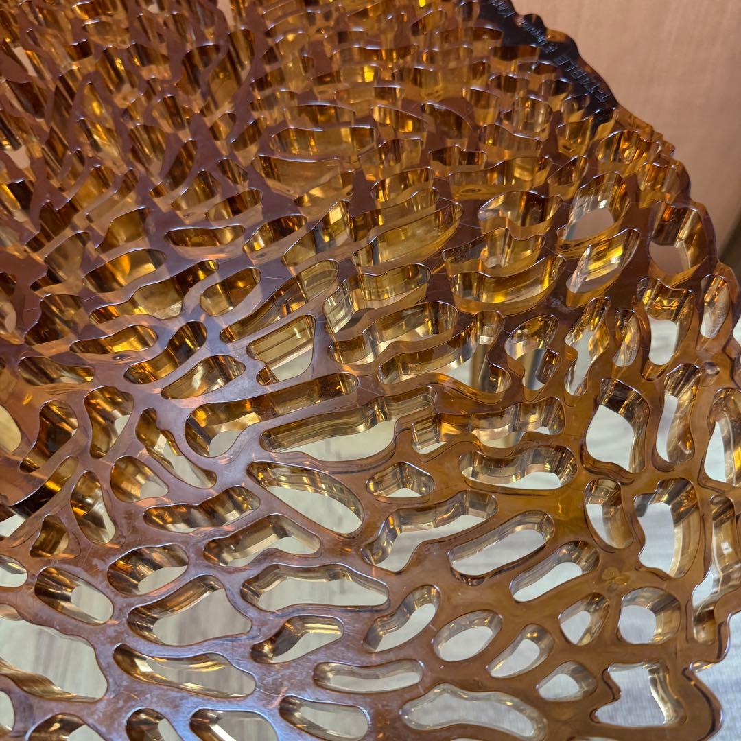 h*3様 Kartell カルテル T-TABLE ティーテーブル アンバー ロ