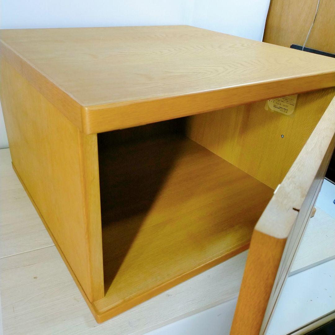 上置　箪笥　木製　開き戸