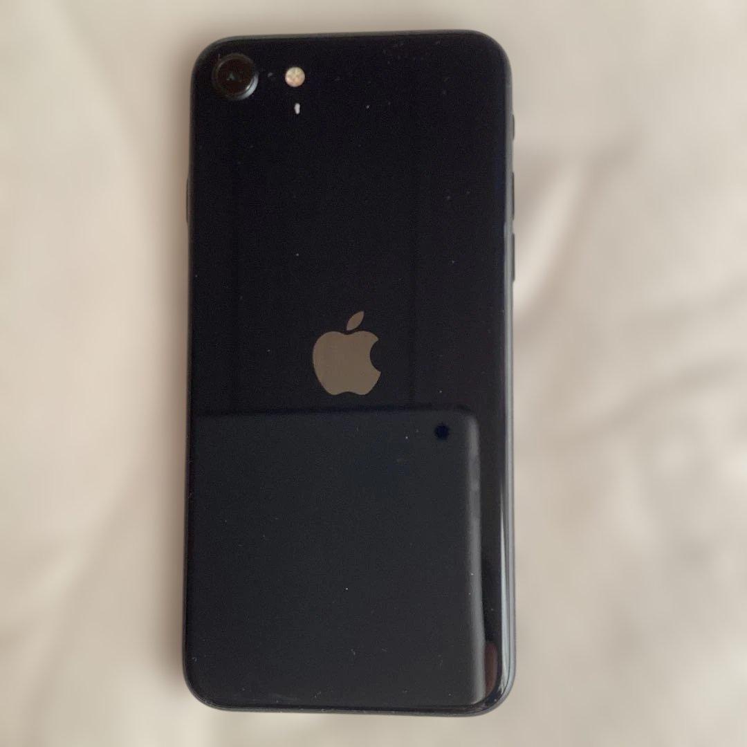 純正BT92%☆ iPhone SE 第3世代 64GB SIMフリー ケース付