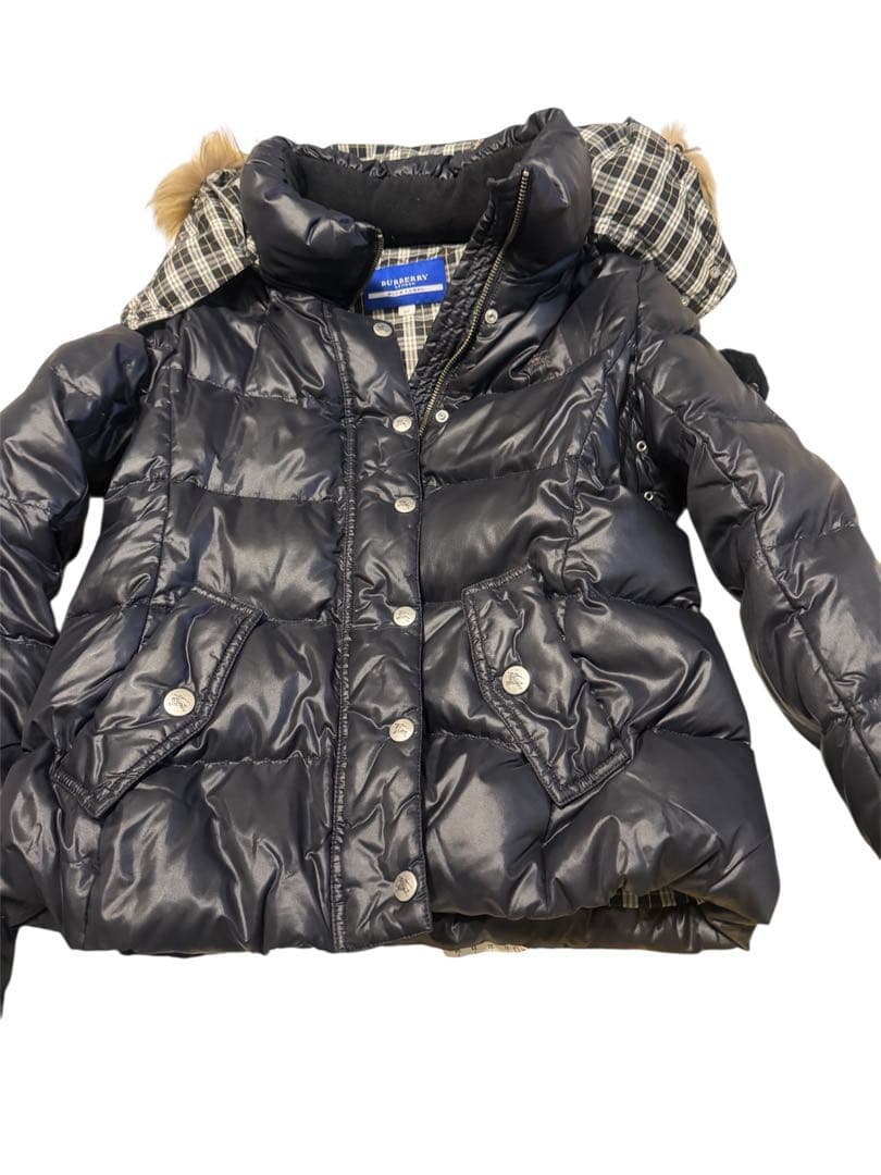 バーバリーブルーレーベル　ダウンコート