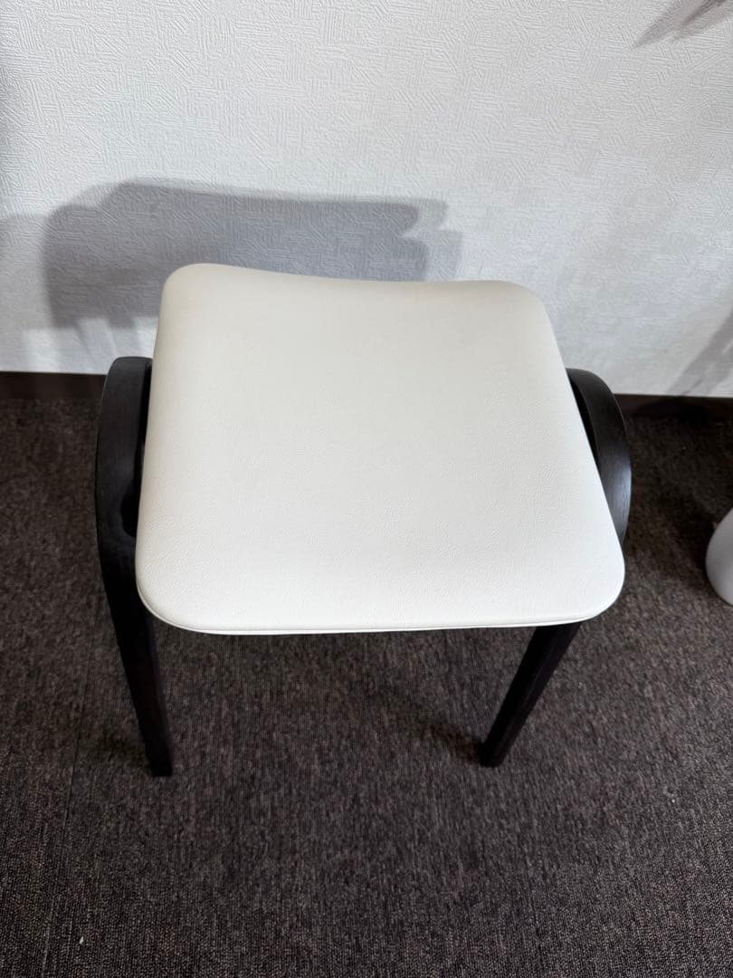 IDC OTSUKA 大塚家具 スタッキングスツール2個セット 剣持勇 秋田木工