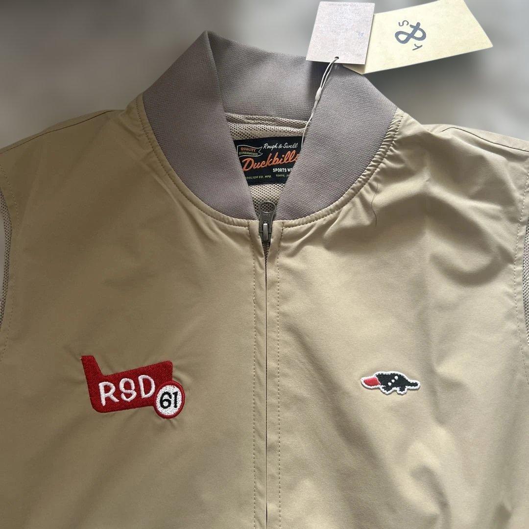 rough & swellベスト ベージュ 新品タグ付き