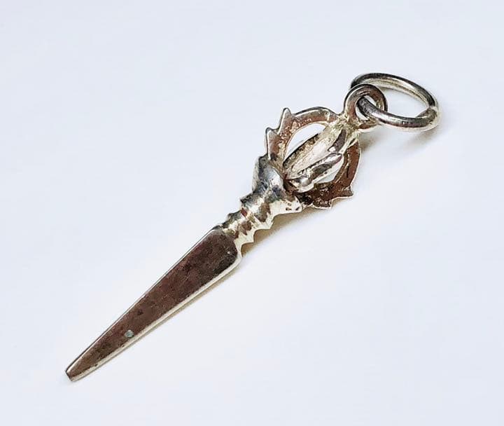 密教法具バズラ&プルパ（シルバー製）