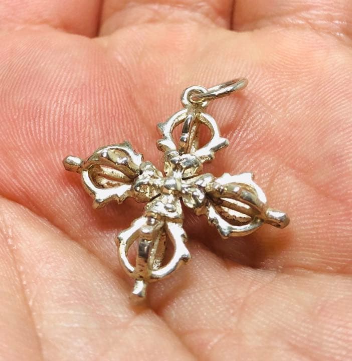 密教法具バズラ&プルパ（シルバー製）