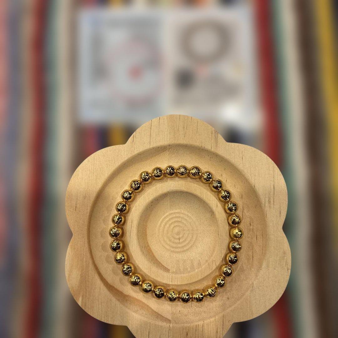 ギベオン　ゴールド　ブレスレット