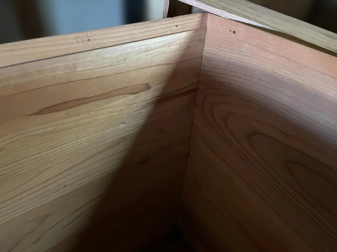 【総桐・最高級】100年物 桐箱 内部極美品 嫁入り道具 アンティーク 明治大正