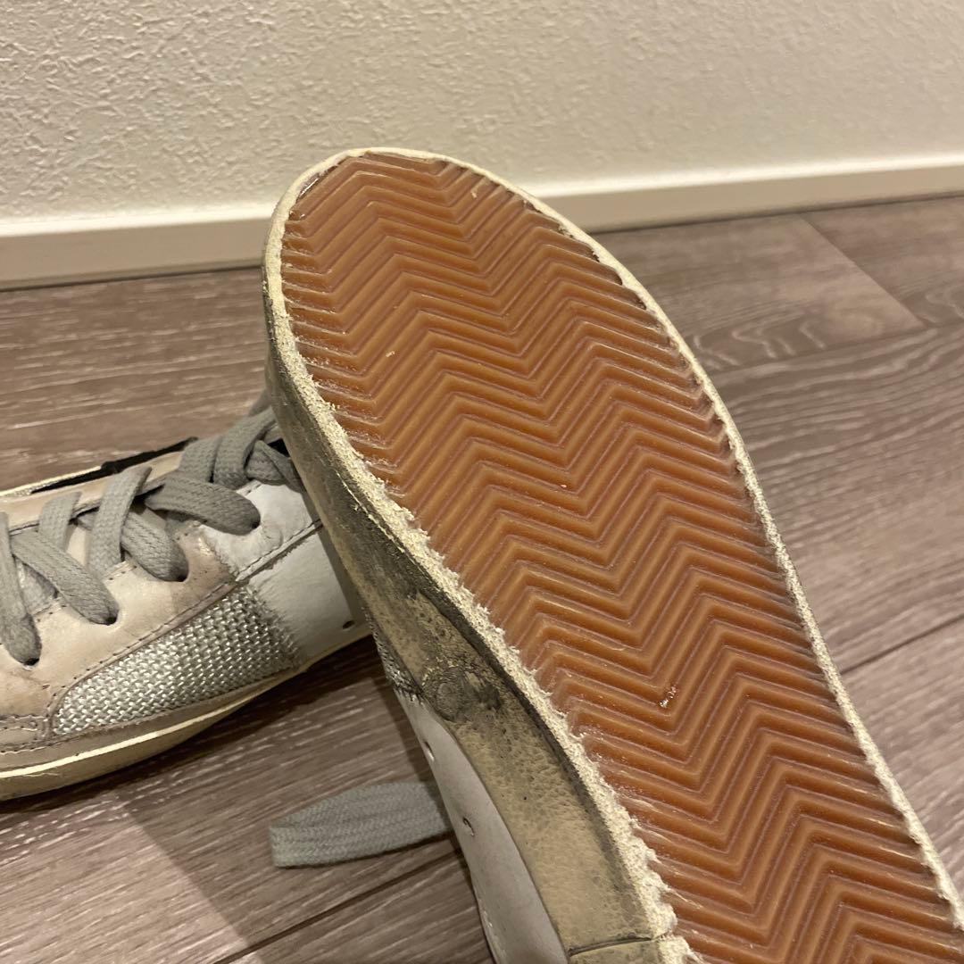 GGDB/STAR ホワイト ブラック スニーカー