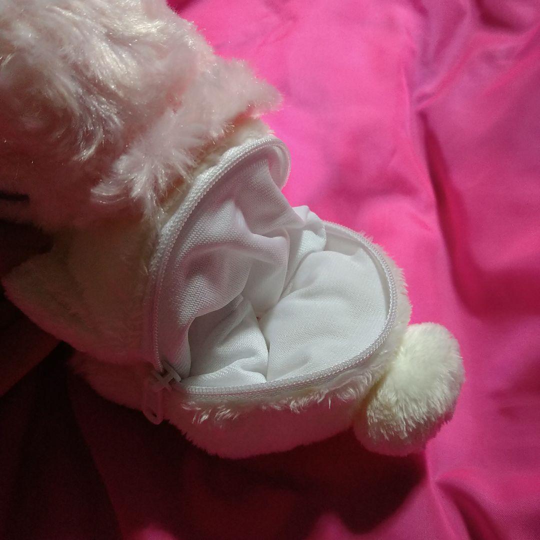 サンリオ　マイメロディ　ストラップ付きぬいぐるみポーチ