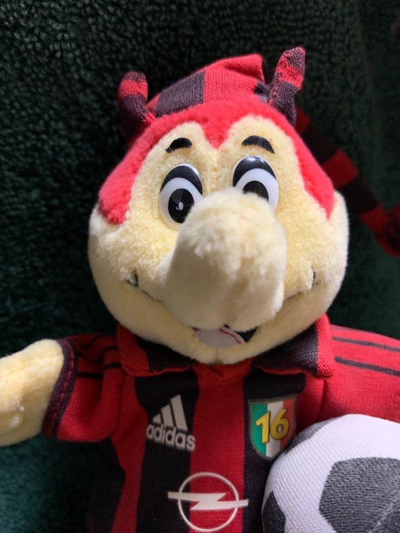 1996年ACミランぬいぐるみadidas 胸スポンサー・OPEL