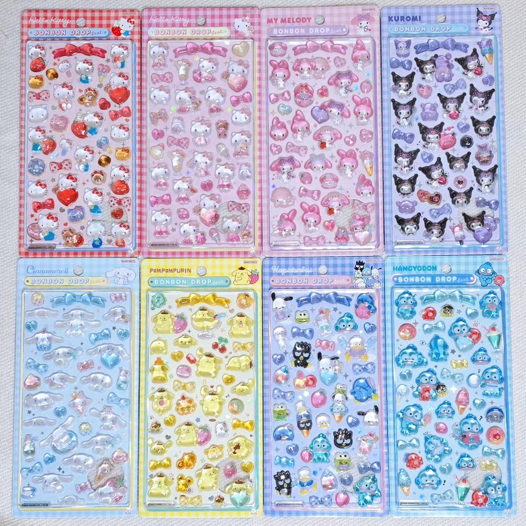 正規品 ボンボンドロップシール ボンドロ 第二弾 サンリオ コンプリート 全8種