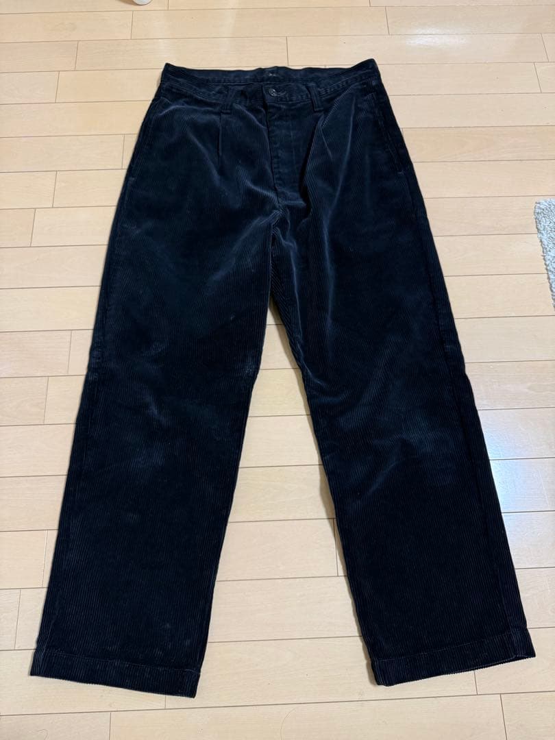 パンツ Porter Classic CORDUROY STRAIGHT PANTS